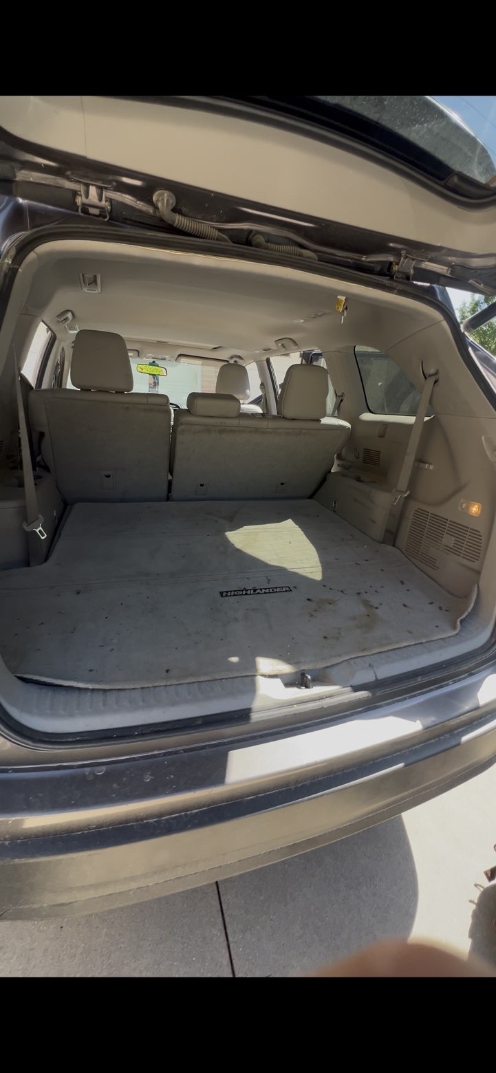 Cargo Area · Pre-Service